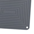 thumbnail image 2 of facefd Tapis de Séchage Imperméable pour Vaisselle Support de Pot Rapide Résistant à la Chaleur Gris, 2 of 9