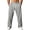 Gray, variant on Men's Sweatpants Casual Elastic Waist Baggy Joggers Lightweight Running Workout Pants with Pockets