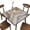 Marble 4, variant on Edge Fitted Square Elastic Tablecloth, Marble Pattern Printed on Elastic Polyester Table Cloth, for Indoor Outdoor Party Decor, Fit for 34" x 34"Square Table