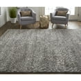 thumbnail image 3 of 8' X 10' Gray Taupe And Ivory Abstract Power Loom Stain Resistant Area Rug, 3 of 9