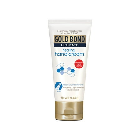 (2 pack) Gold Bond Ultimate Healing Hand Cream, 3.0 (Best Way To Heal Dry Hands)