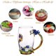 thumbnail image 4 of Juego de tazas de vidrio Goodking [paquete de 2], taza de café esmaltada de 12 oz con asa, tazas de té de mariposa y rosa para mujer, mamá, abuela, amiga, esposa, Navidad WD.WDQZL Hogar, 4 of 6