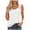 White, variant on Admvng Sleeveless Tops for Women Fashion Round Neck Casual Sleeveless Tank Top S-2XL
