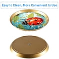 thumbnail image 5 of Seven Starred Ladybird Plastic Discs Iron Pillars Dessert Table Stand Holder 32cm Height Plates 21cm 24cm 27cm, 5 of 6