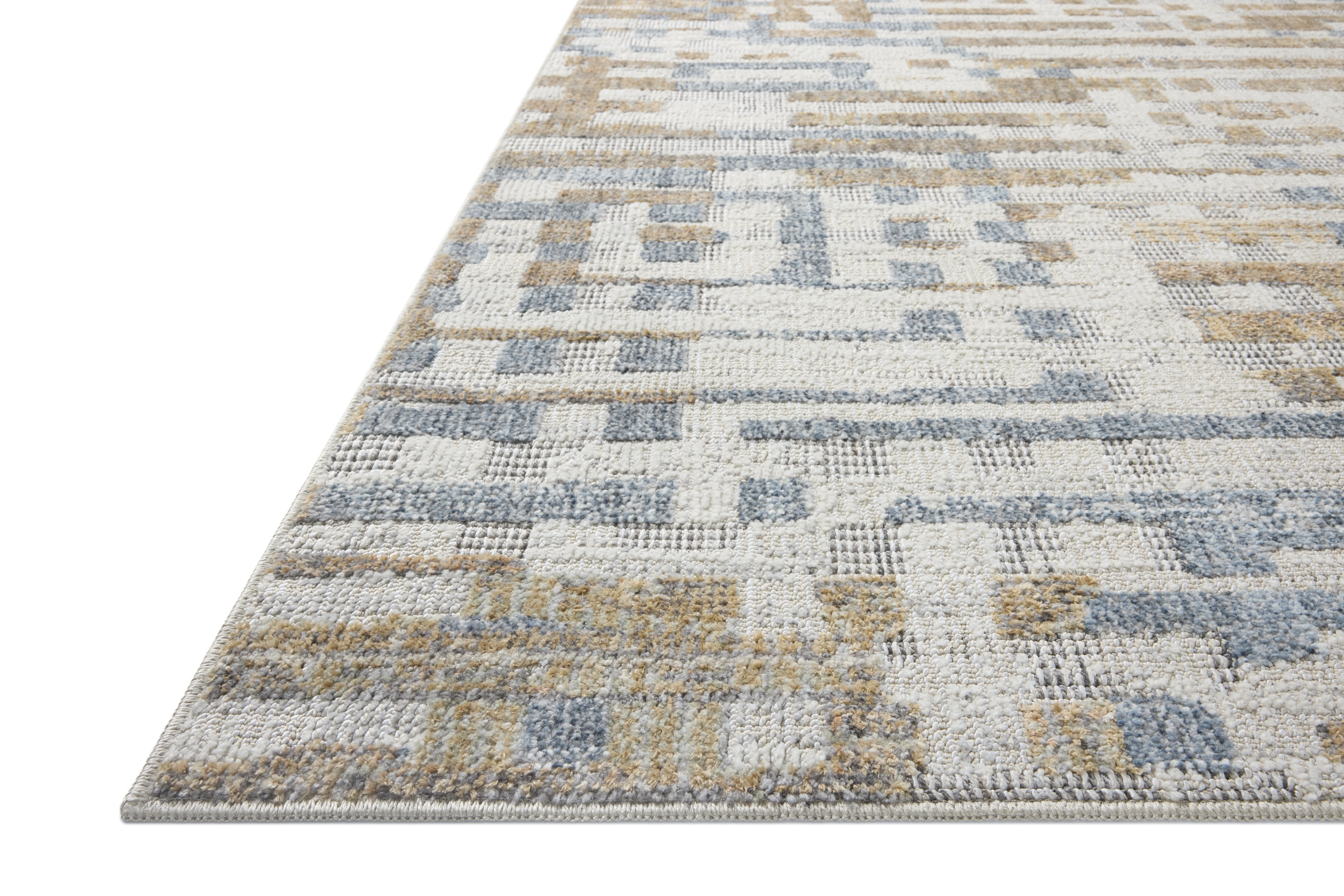 Loloi Roxie Ivory / Denim 11'-6" x 15' Area Rug