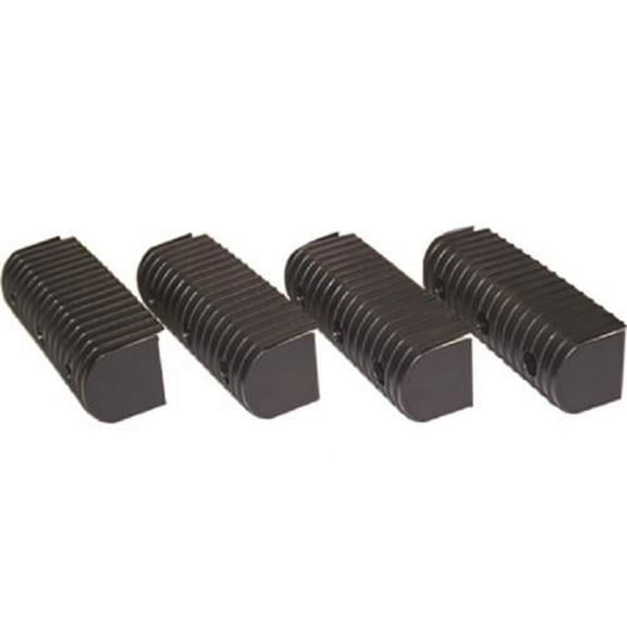 Caliber Products 23051-BK Bunk Wrap End Cap Only - 2in x 4in. - Black