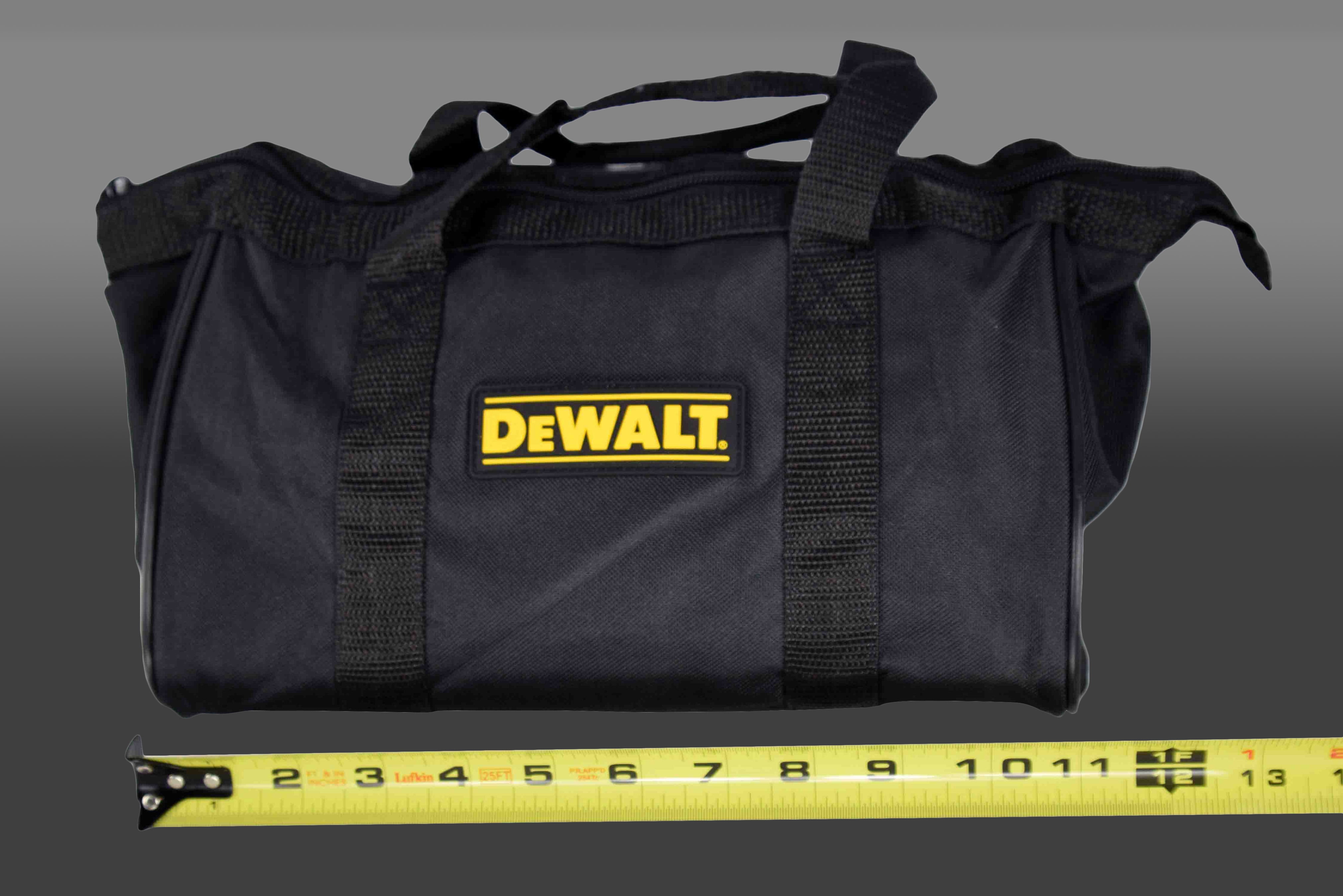 New Dewalt 11” Heavy Duty Ballistic Nylon Tool Bag 11” x 9” x 7” 