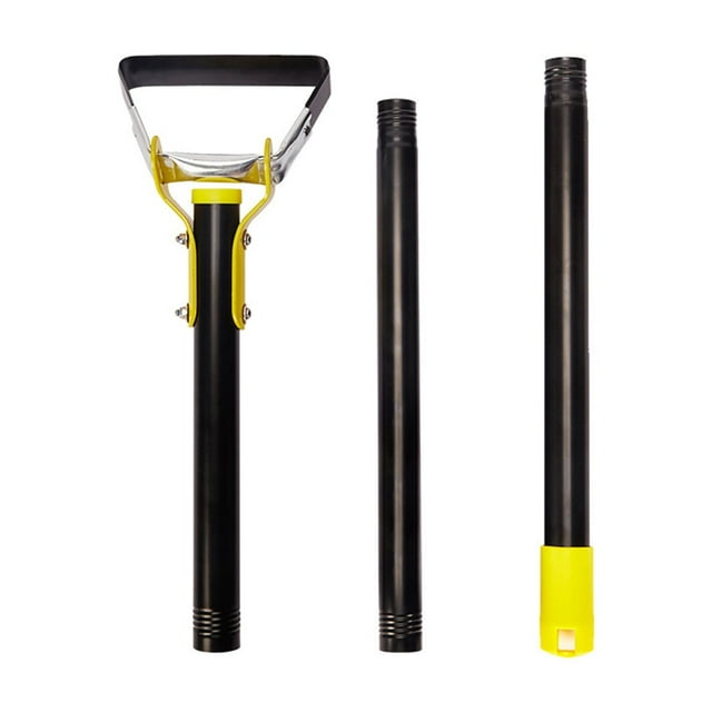Kearding Herramienta de jardín versátil, azada de anillo cuerpo a cuerpo para todas las necesidades de jardinería, herramienta de azada de Jardín y Patio 3 tramos de 1.2m
