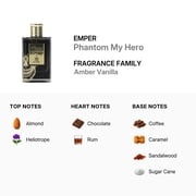 Emper Men's Phantom My Hero EDP Spray 3.4 oz Fragrances 6291108528518
