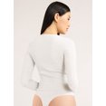 thumbnail image 3 of Scoop Women's Scoop Neck Bodysuit, Size L, 3 of 5