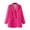 Pink, variant on Patlollav Womens Fashion Casual Spring Summer Solid Color Long Sleeve Blazer on Ladies