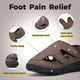 thumbnail image 5 of Sandalias FitVille para hombre, zapatos ensanchados para personas mayores con Diabetes, zapatos de verano para hombre, ligeros para pies hinchados, fascitis Plantar, alivio del dolor, 5 of 5