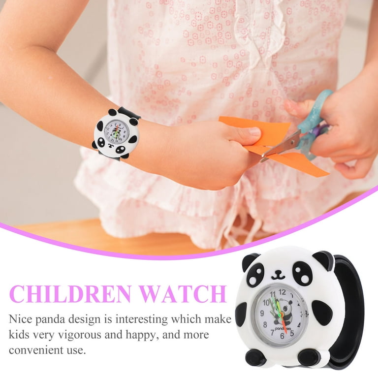 2 Pcs Watches Quartz for Kids Gab Timer Children's Flapping Silicone Electronic White Silica Gel Student, Kids Unisex, Size: 23.00
