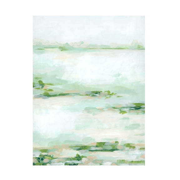 Trademark Fine Art June Erica Vess Verdant Marsh I Canvas Wall Art