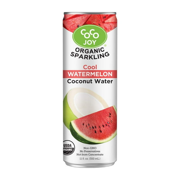 100 Organic Premium Sparkling Coco Joy Coconut Water 11 Fl oz Can