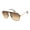 Matte Gold, variant on Men's R1522 Metal Shield UV400 Protective Aviator Pilot Fashion Sunglasses, 150mm