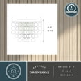 thumbnail image 5 of Elsa 16-in W Satin Nickel Capiz Shell Coastal Flush Mount Ceiling Light Fixture, 5 of 10
