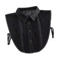 thumbnail image 4 of Cuello Medio Bufanda Corbatas Traje Profesional Cubierta de Cuello Mujeres Cuello Falso Cuello puntiagudo, 4 of 8