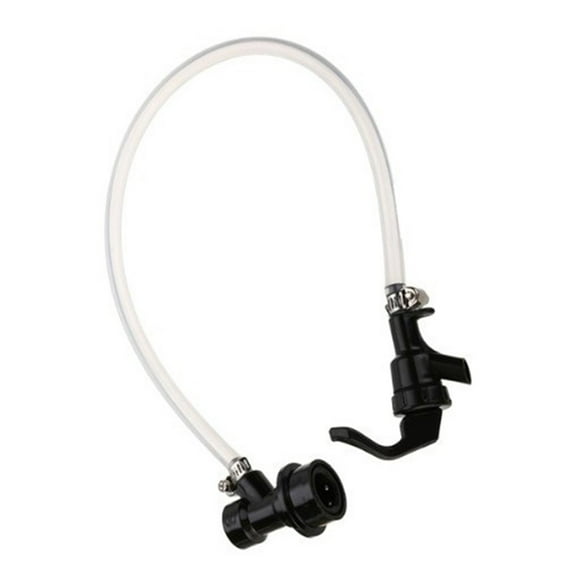 Complete Beer Line Assembly Set For Cornelius Kegs Includes Picnic Tap 50/100Cm Clear Tube Ball Lock Disconnect