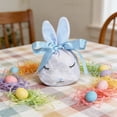 thumbnail image 6 of TanSiDing Easter Gift Bags Easter Bunny Drawstring Treat Bags Cute Rabbit Ear Candy Goodie Reusable Party Favors Gifts for Birthday Party Egg Hunt Stuffer Basket Holiday Decoration, 6 of 6
