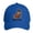 Royal Blue, variant on Giaone Monkey Print Baseball Cap For Men Women Soft Cotton Adjustable For Daily Wear Outdoor
