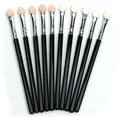 thumbnail image 4 of Double-End Eye Shadow Brush Set - Sponge Applicator, Easy Powder Pickup, High-Quality, Daily/Professional Use - for Eye Makeup and Eyeliner, 4 of 4