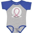 thumbnail image 3 of Inktastic Pink Breast Cancer Ribbon Baseball Boys or Girls Baby Bodysuit, 3 of 5