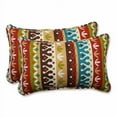 Pillow Perfect Outdoor/ Indoor Cotrell Garden Rectangular Throw Pillow (Set of 2)