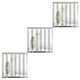 thumbnail image 5 of Moyic Poliéster Extra Largo 72 X 96 Pulgadas Cortina De Ducha - Patrón De Hierba Salvaje Tranquila Para Baño Tranquilo Reed Lake Type1 NO1, 5 of 6