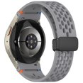 thumbnail image 5 of BotaniNest 22MM FE Silicone Sports Watch Band With Fold Over Clasp Breathable Hole Design, 5 of 5