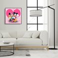 thumbnail image 2 of Cuadros Decorativos Ratón de dibujos animados 5D DIY Taladro redondo completo Pintura de diamante Mosaico Imagen de diamantes de imitación Ehuebsd Nuevos Originales, 2 of 9