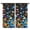 Black Blue Yellow, variant on Blackout Kids Curtains,Blue White Butterfly Pattern Childrens Insulated Curtains Set Of 2,Bedroom Essentials,Toddler Room Decor 42"x54"