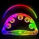 thumbnail image 2 of Light Up Pandereta Musical Intermitente Pandereta Instrumento de percusión de mano para niños y adultos Juguetes de fiesta Paquete de 2 (Cuatro colores se envían al azar) Ormromra WMZL-992-1, 2 of 6