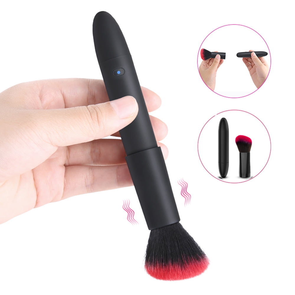 Wtoyu Sex Bullet Vibrator, 10-Speed G-spot Vibrator Makeup Brush Disguise Adult Sex Toys for Couple Women Masturbation photo pic
