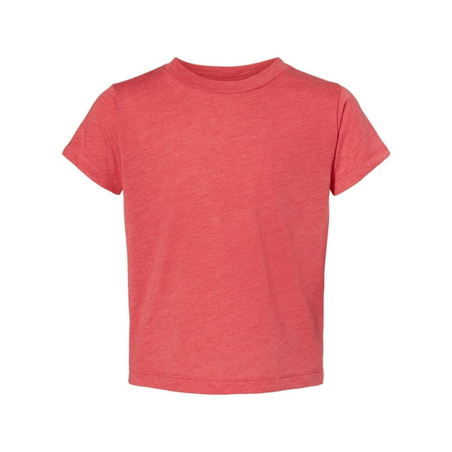 Bella + Canvas T-Shirt à Manches Courtes en Mélange Triblend pour Tout-Petit