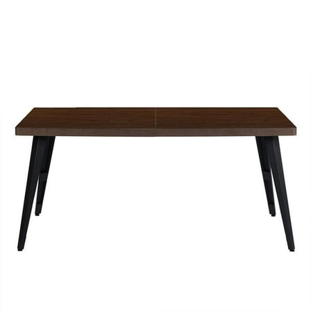 Pemberly Row Modern / Contemporary 63" Dining Table-Dark Brown