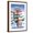 Brown Frame, variant on Art.com Crested Butte, Colorado - Ski Run Signpost Art Print by Lantern Press, Brown Frame Wall Art, 21" x 29"