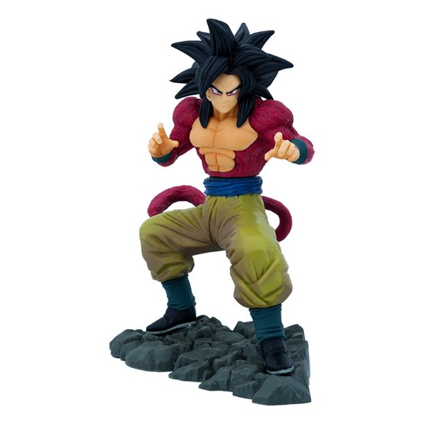 28CM Anime Dragon Ball Z figura Son Goku figura SSJ4 PVC Vegeta colección de figuras de acción modelo juguetes regalos