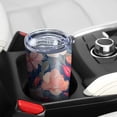 thumbnail image 5 of 20 Oz Pioneer Flower Coffee Tumbler Double Wall Insulated Stainless Steel Water Bottle | Metal Reusable Thermoses Flask with Cup Cap | Leak & Sweat Proof with Anti-Dust Lid, 5 of 7