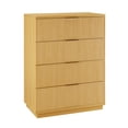 thumbnail image 6 of Better Homes & Gardens Lillian 4 Drawer Dresser and 2 Nightstands Bedroom Set, Natural Pine, 6 of 11