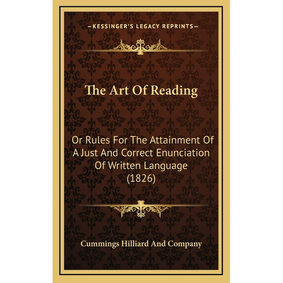 The Art Of Reading (Hardcover)