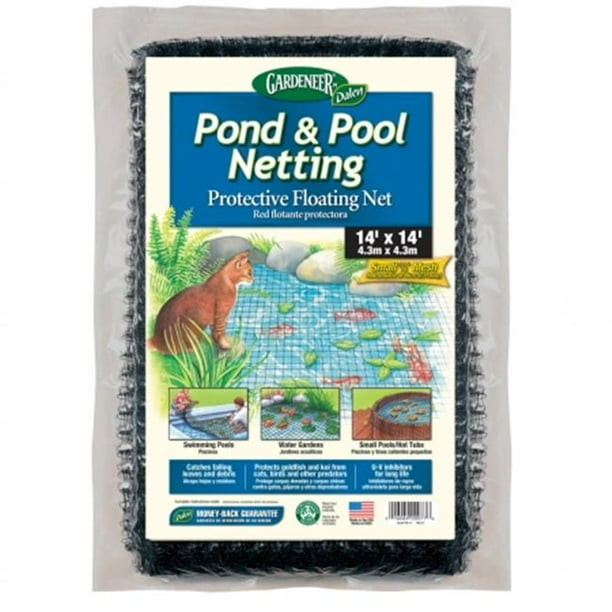 Gardeneer By Dalen Pond & Pool Netting Protective Floating Net 14' x 14