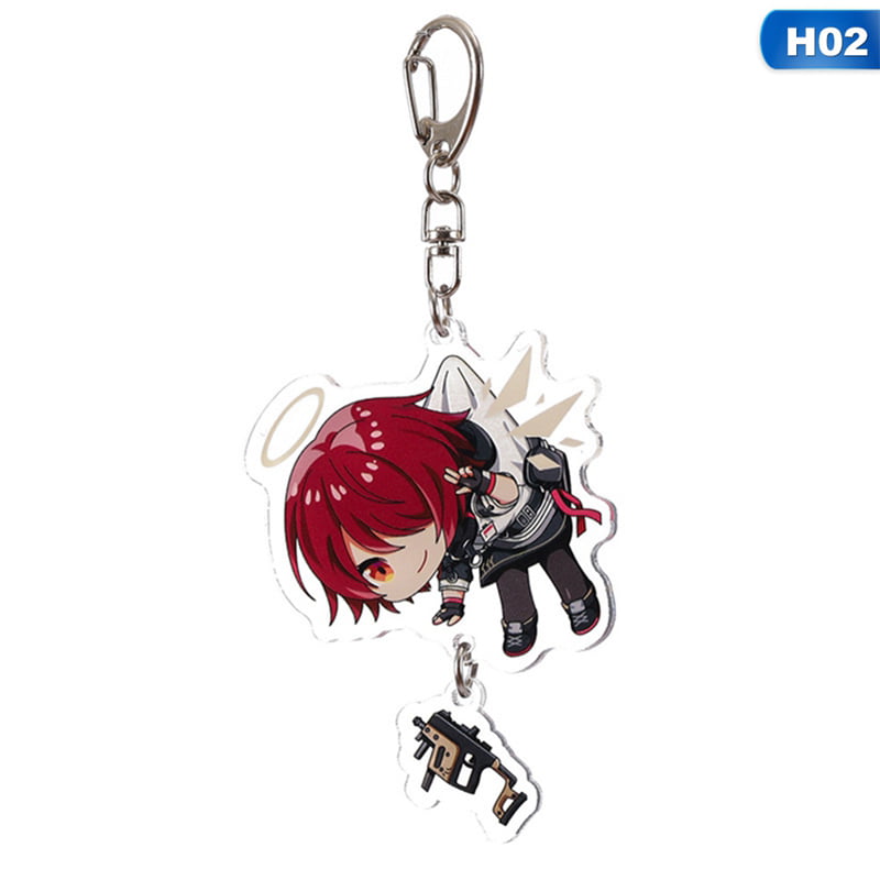 Hot Retro Anime Figure Pendant Keychain Keyring Key Chain Car Keyfob Best Gifts 