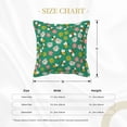 thumbnail image 4 of Bingfone Decorative Pillow Covers 20"x20" Flying Bees Couch Pillow Cases Modern Farmhouse Covers for Couch Sofa Bed, 4 of 9