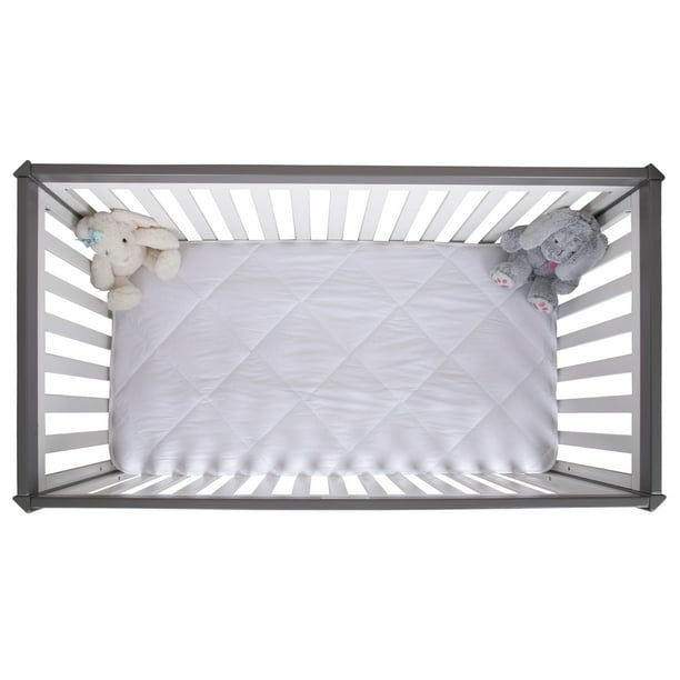 Luxurious Fitted Down Alternative Porta Crib Mattress Pad 100 Cotton