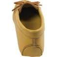 thumbnail image 4 of Minnetonka Women's Double Deerskin Soft Leather Sole Moccasin,Natural Deerskin,7 M US, 4 of 5
