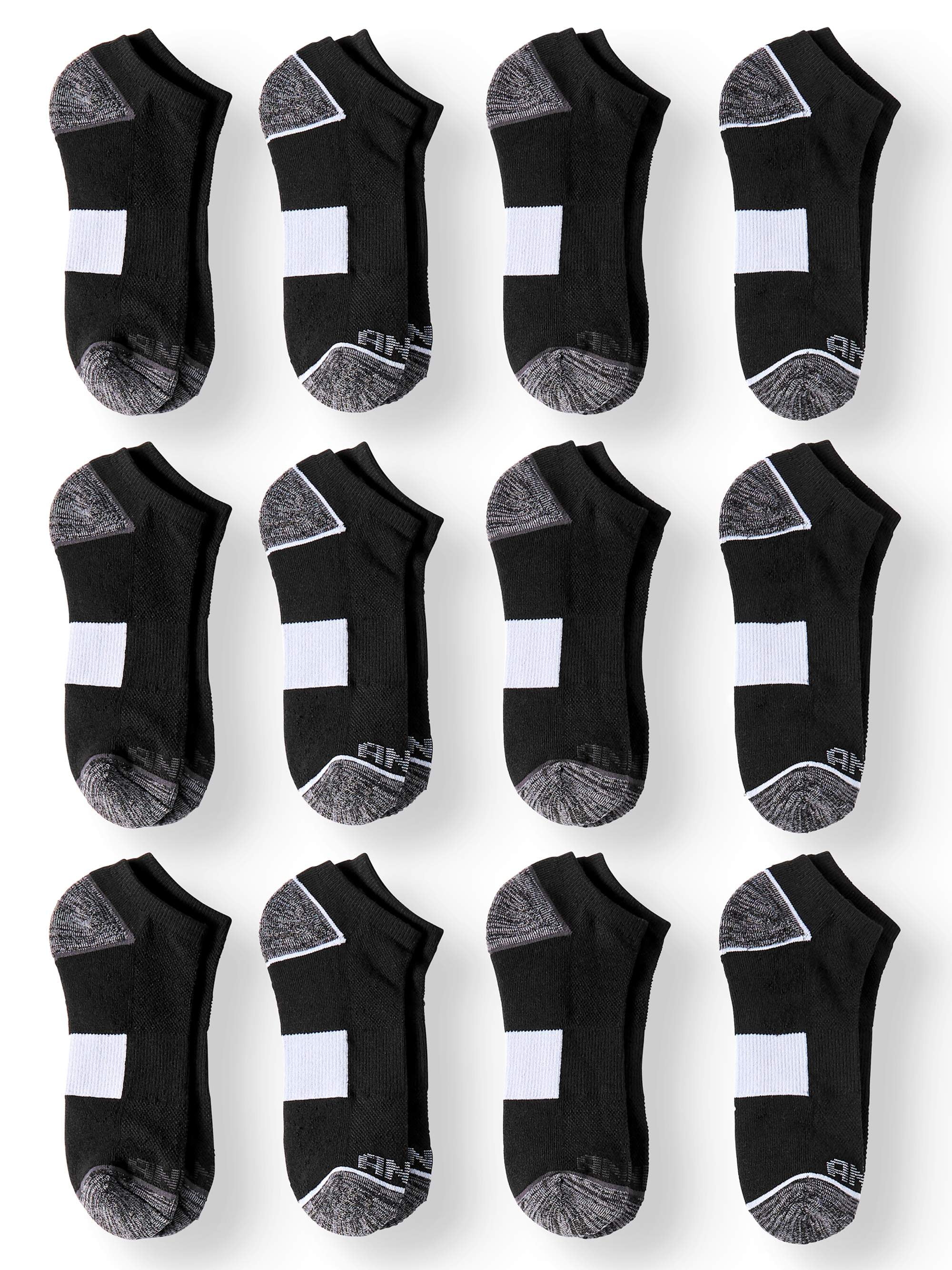 Men's Pro Platinum Low Cut Socks, 12 pack - Walmart.com