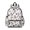 Cow and Spot White Pattern, variant on Cow and Face White Pattern Cute School Backpack with Padded Back and Adjustable Shoulder Straps 13.4"x11"x4.7"