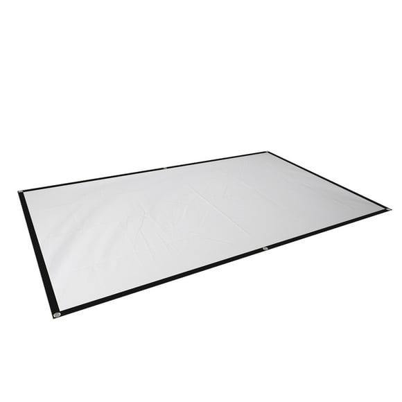 Portable Outdoor Projection Screen, 16:9 4K HD Movie Screen with Carry Bag, Foldable Anti Crease, for Indoor Outdoor Home Theater Film Night Party Camping