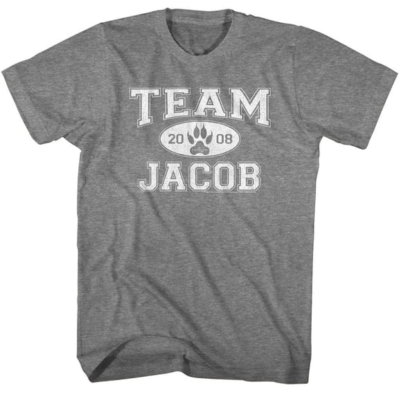 Twilight Team Jacob Graphite Heather T-Shirt